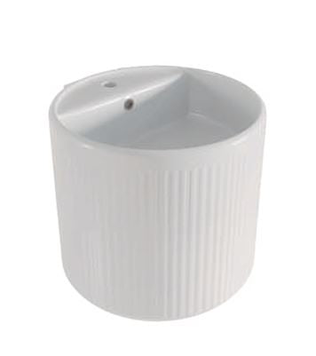 Lavabo Suspendido de Cerámica Blanca – BECA Diseño Moderno y Elegante