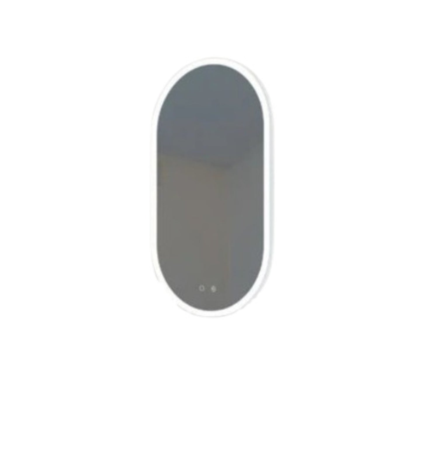 ESPEJO BAÑO OVALADO LUZ LED, MOD. CANADA