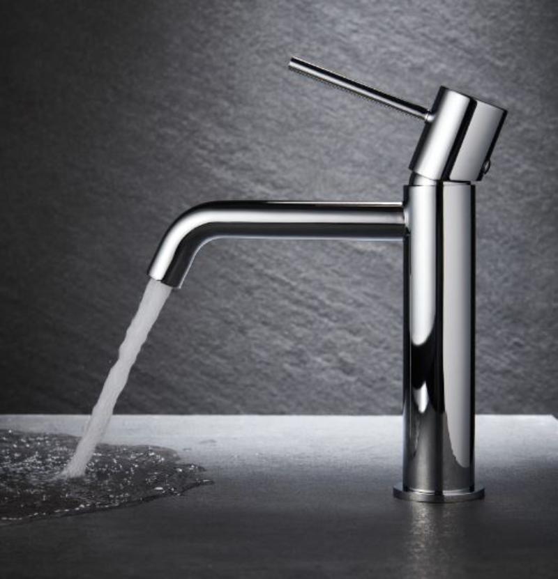Monomando lavabo cromo serie Monza