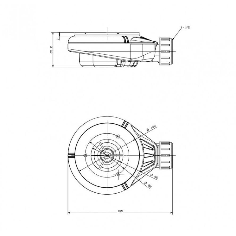 PLATO DE DUCHA PREMIUM GRAFITO ANCHO 90