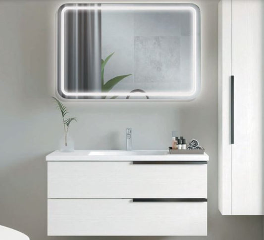 ESPEJO BAÑO RECTANGULAR LUZ LED MOD AUSTRIA