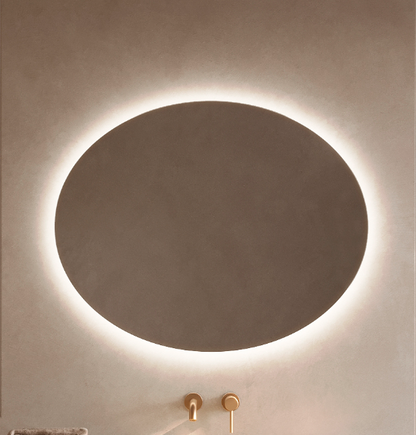 ESPEJO BAÑO OVALADO LUZ LED, RETROILUMINADO MOD. OVAL