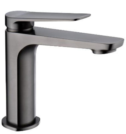 Monomando lavabo Black Gum Metal serie Napoles