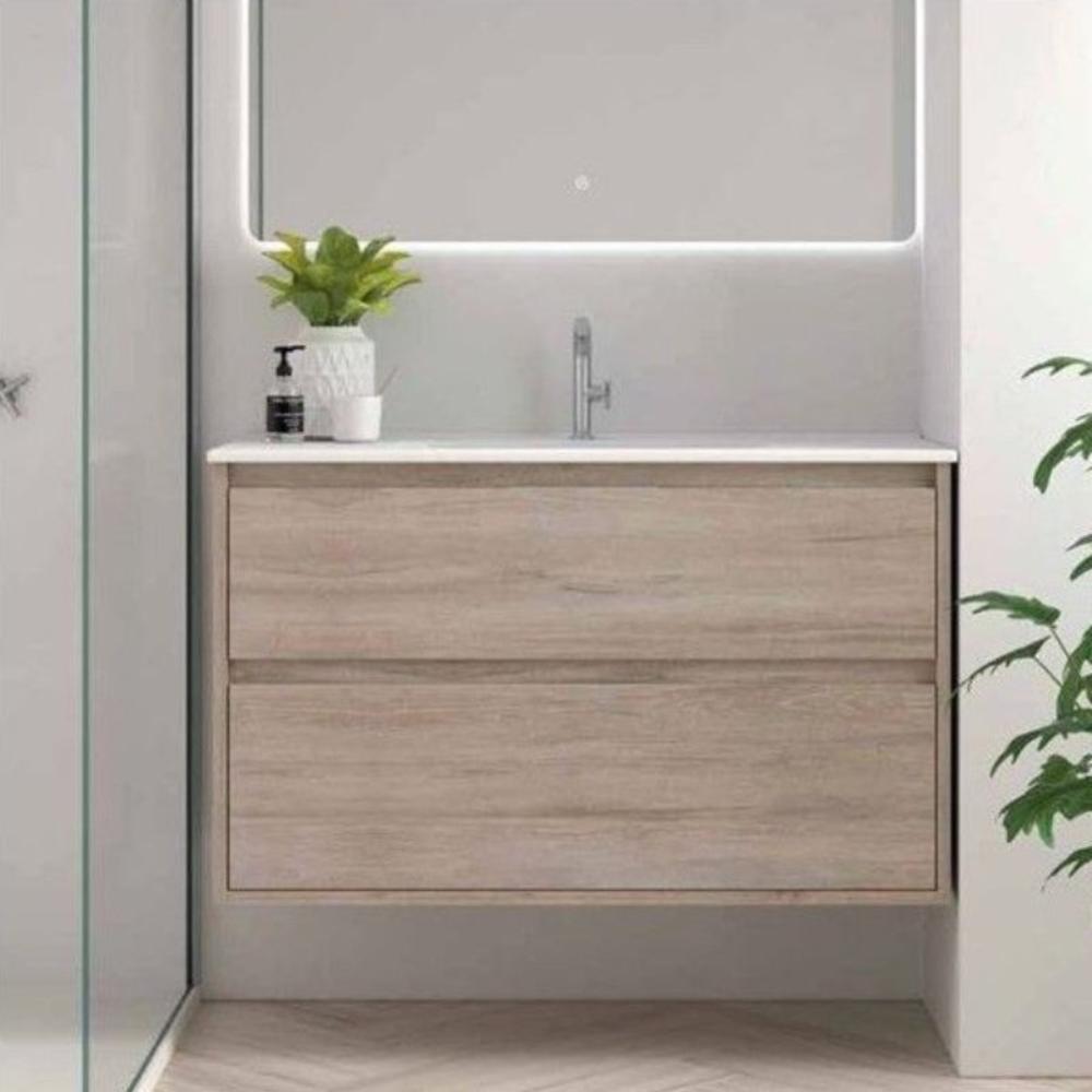 MUEBLE DE BAÑO  2 CAJONES + 1 LAVABO PORCELANA Mod Carmen Essential